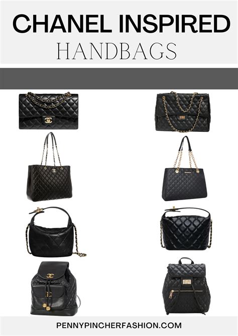 chanel inspired|purses that look like Chanel.